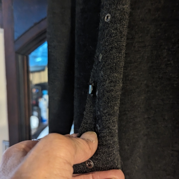 Adrianne Pappel vintage wool sweater dark grey. - Picture 11 of 13